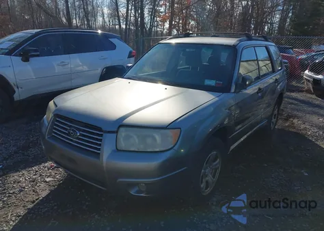 2007 Subaru Forester 2.5X from USA, damaged, VIN JF1SG63617H739418